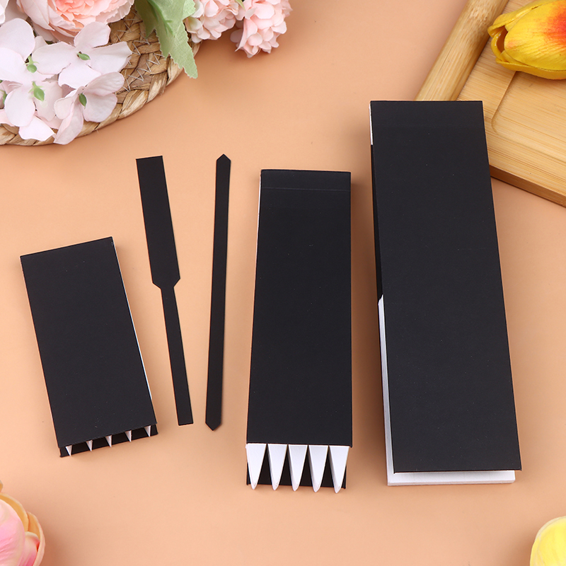 Perfume Fragrance Book - 100/500pcs 블랙 테스트 아로마 테라피 향수