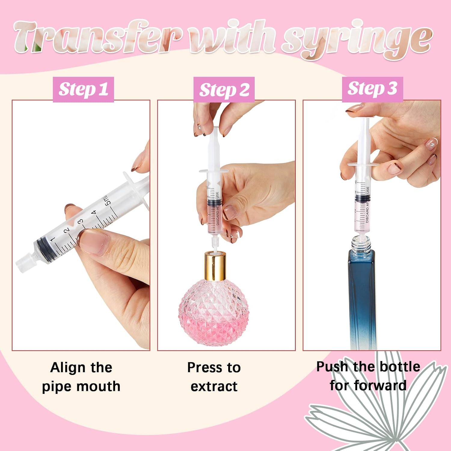 25/50PCS 향수 리필 펌프 도구 트랜스퍼 키트(당 - Perfume Quotes 리뷰 및 가격