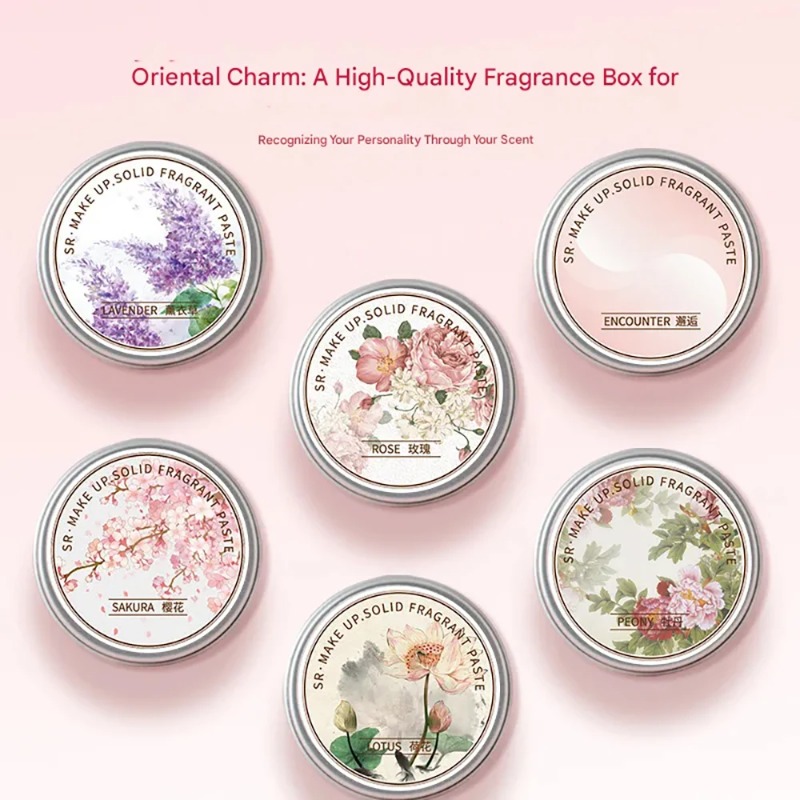 고체 향수 휴대용 고체 밤 오래 지속되는 향기 꽃향기  - Perfume Fragrance Rose 리뷰 및 가격