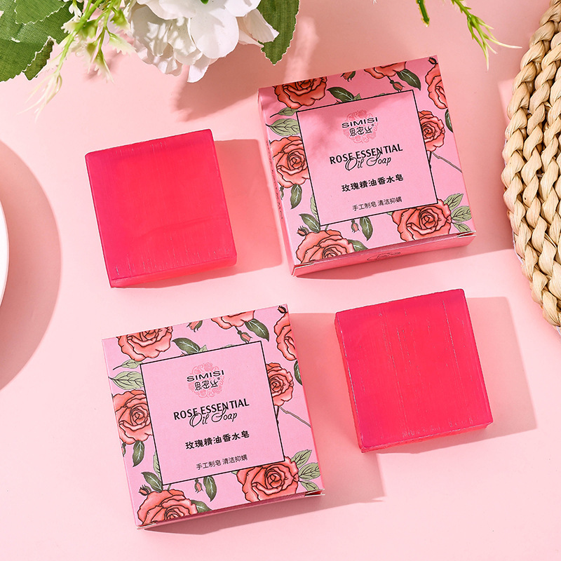 로즈 에센셜 오일 비누, 세안, 목욕, 핸드솝, 향수  - Perfume Fragrance Rose 리뷰 및 가격