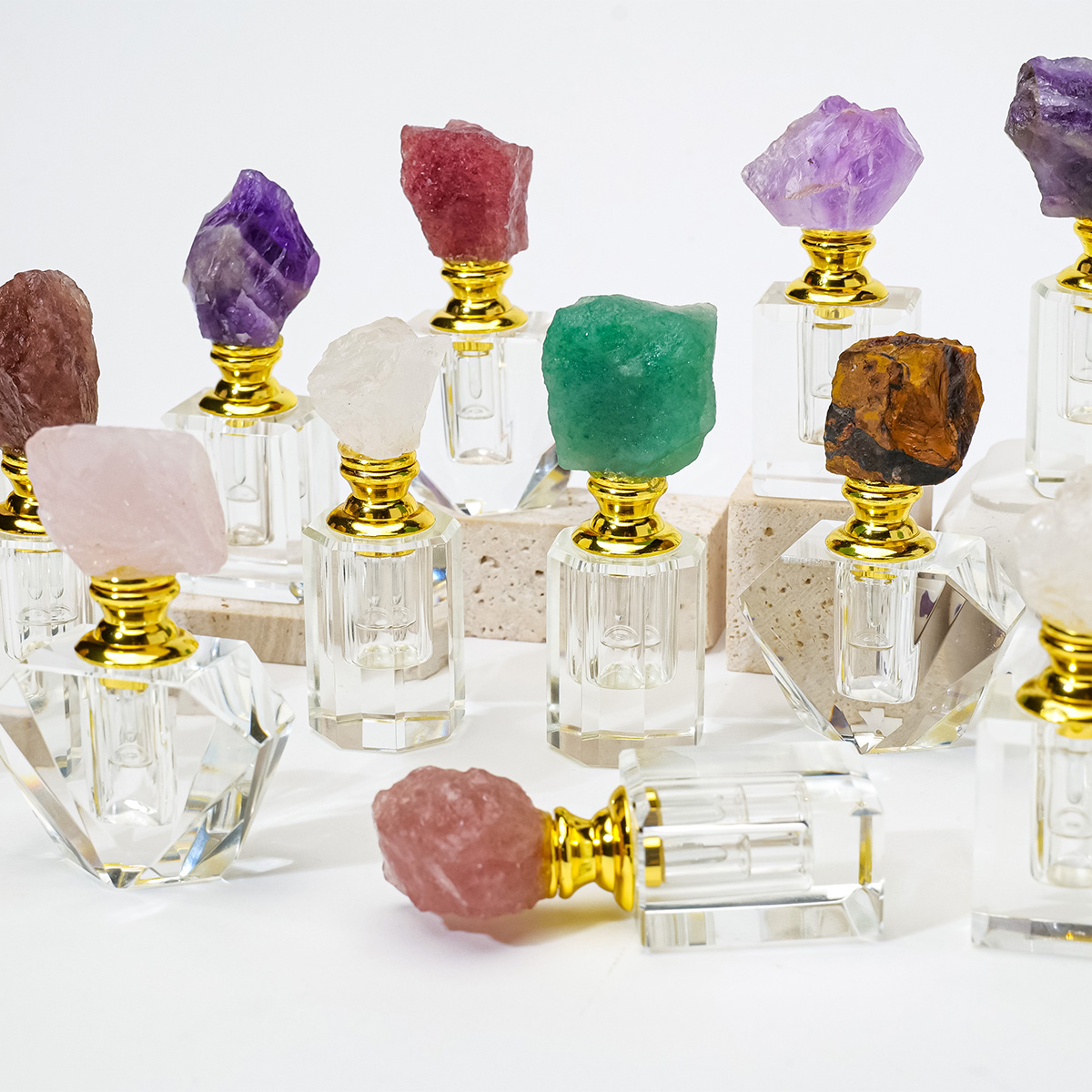 1개 천연 자수정 크리스탈 클러스터 힐링 스톤 에센셜  - Perfume Quotes 리뷰 및 가격
