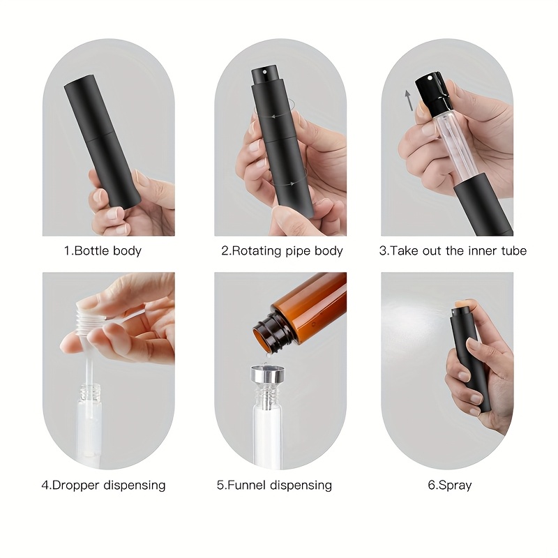 3개의 여행용 10ml 향수 스프레이 병 세트, 리필  - Perfume Fragrance Book 리뷰 및 가격