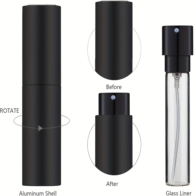 3개의 여행용 10ml 향수 스프레이 병 세트, 리필  - Perfume Fragrance Book 리뷰 및 가격